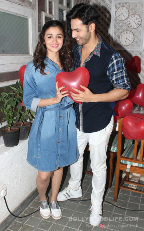Alia Bhatt and Varun Dhawan celebrated Valentine's Day