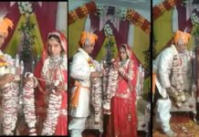 शादी की जल्दी में भूल गया यह शख्स पायजामे का नाडा बांधना।देखें विडियो। man in hurry of wedding forgot to tie his pajama