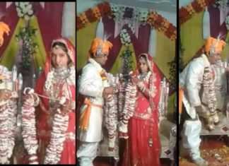 शादी की जल्दी में भूल गया यह शख्स पायजामे का नाडा बांधना।देखें विडियो। man in hurry of wedding forgot to tie his pajama