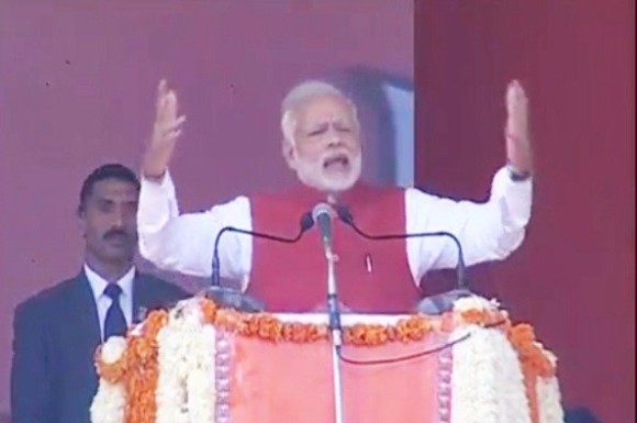 कानपूर रैली में मोदी ने चुनावी चंदे से लेकर ठप्प संसद तक विपक्षियों को खूब कोसा in Kanpur rally modi cursed opposition