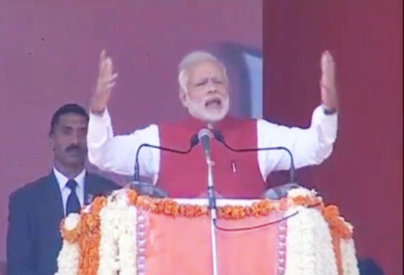 in Kanpur rally modi cursed opposition