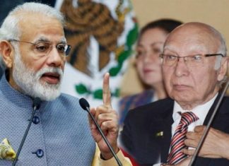 Heart Of Asia सम्मेलन में नवाज शरीफ के सलाहकार से मिले नरेंद्र मोदी . Heart Of Asia Conference