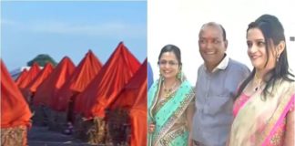 इस बिजनेसमैन ने अपनी बेटी की शादी में दिये 90 घर। businessman gave 50 house in charity on his daughter's marriage