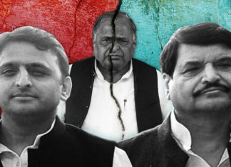 टिकटों के बंटवारे को लेकर सपा में फिर ठनी. अखिलेश के समर्थक हुये नज़रंदाज़. SP finally broken Mulayam sacks his son Akhilesh Yadav form party