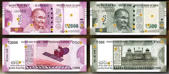 cost of printing new notes of 500 and 2000
