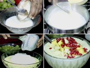  How you can make fruit custard