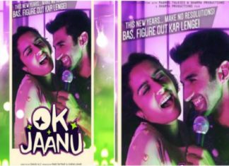 फिल्म ओके जानू का नया पोस्टर हुआ रिलीज़। OK Janu film new poster released
