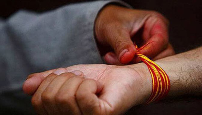 कलावा या रक्षा सूत्र क्यों बांधते हैं ? Why we tie kalava