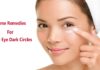 आंखों के नीचे डार्क सर्कल Dark circles under eyes