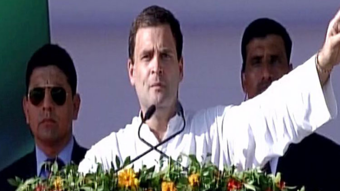 Rahul Gandhi leveled charges of corruption on Modi