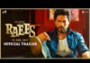 #RaeesTrailer: रईस के ट्रेलर ने तोड़े सभी रिकॉर्ड.24 घंटों में 20 मिलियन से अधिक लोगों ने देखा.