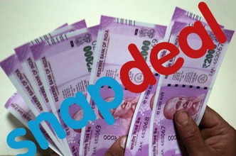 अब घर बैठे मंगाए 2000 रुपए. Snapdeal ने शुरू की cash@home सर्विस. Snapdeal started cash @ home service.