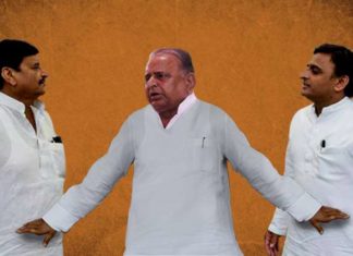 यूपी चुनाव : चाचा भतीजे के बीच झगड़े की वजह बनता ये बाहुबली. bahubali ahmed is main reason for fight between uncle nephew.