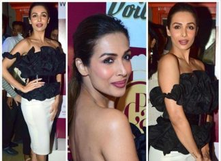 मलाइका अरोड़ा के ऑफ शोल्डर ड्रेस ने सबको अपना दीवाना बना दिया Malaika Arora off shoulder dress made everyone crazy