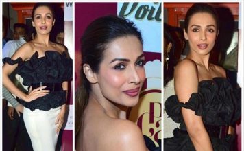 मलाइका अरोड़ा के ऑफ शोल्डर ड्रेस ने सबको अपना दीवाना बना दिया Malaika Arora off shoulder dress made everyone crazy