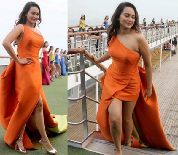 Sonakshi rampwalk on LFW opening 