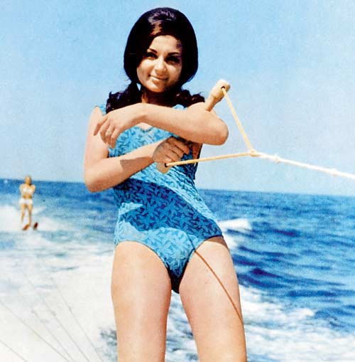 in 60s sharmila was the first actress to wear bikini 