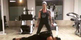 sushant sing rajput workout video going viral on social media