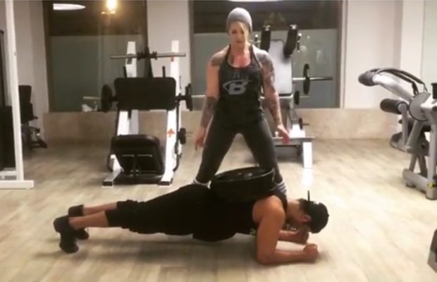 sushant sing rajput workout video going viral on social media