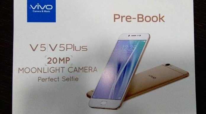 विवो वी 5 प्लस : सेल्फी लवर्स के लिए बेहतरीन फ़ोन Vivo V5 Plus: the best phone for selfie lovers