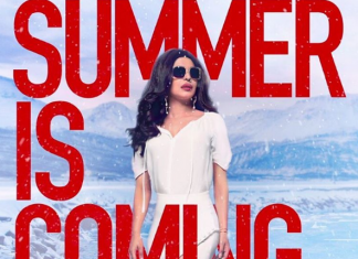 प्रियंका चोपड़ा ने अपनी फिल्म बेवॉच का नया पोस्टर सोशल मीडिया पर किया शेयर Priyanka Chopra shared new movie poster of Baywatch on social media