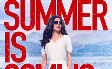 प्रियंका चोपड़ा ने अपनी फिल्म बेवॉच का नया पोस्टर सोशल मीडिया पर किया शेयर Priyanka Chopra shared new movie poster of Baywatch on social media