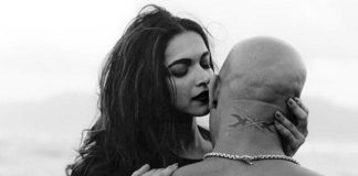 pictures of Deepika Padukone from the sets of Triple X