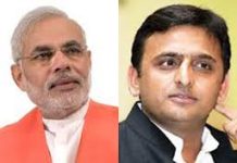 यूपी चुनाव :लोकप्रियता में मोदी से कम नहीं अखिलेश Akhilesh popularity is not less than Modi