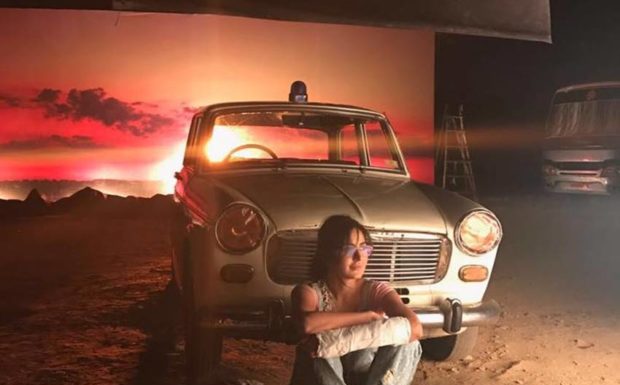 जग्गा जासूस के सेट से कटरीना कैफ ने सोशल मीडिया पर शेयर की एक ख़ास तस्वीर Katrina Kaif shares share photos on social media from the sets of jagga jasoos