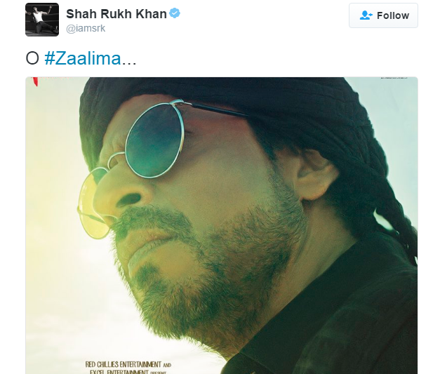 two new posters released of Shahrukh Khan film raees