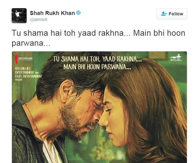 two new posters released of Shahrukh Khan film raees