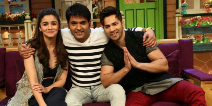 to promote badrinath ki dhulania fiilm alia and varun comes on kapil sharma show