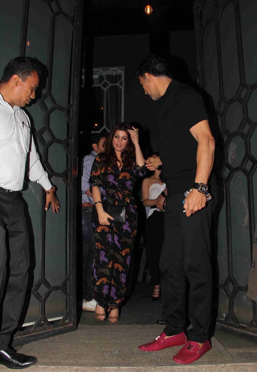 Akshay Kumar Dinner date with Twinkle Khanna 