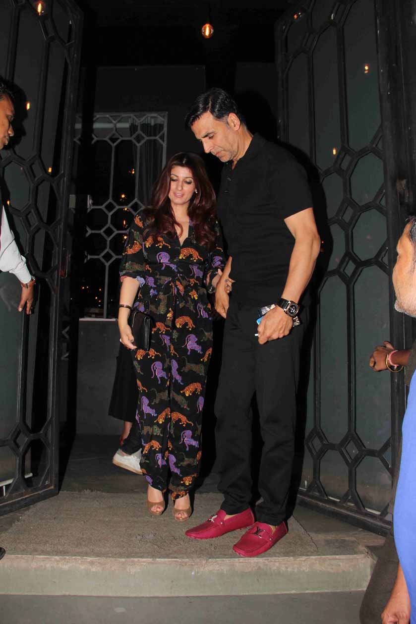 Akshay Kumar Dinner date with Twinkle Khanna 