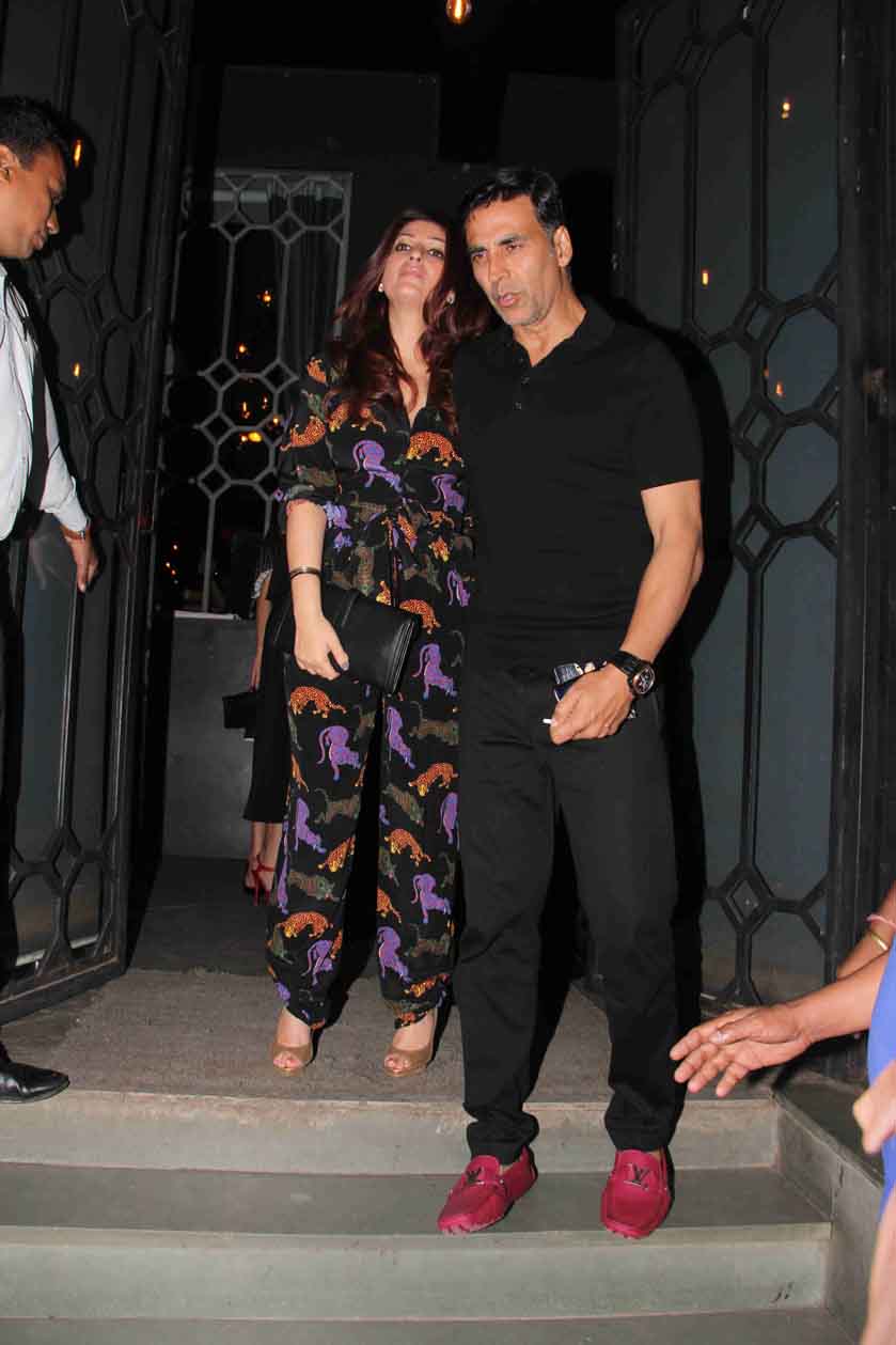 Akshay Kumar Dinner date with Twinkle Khanna 