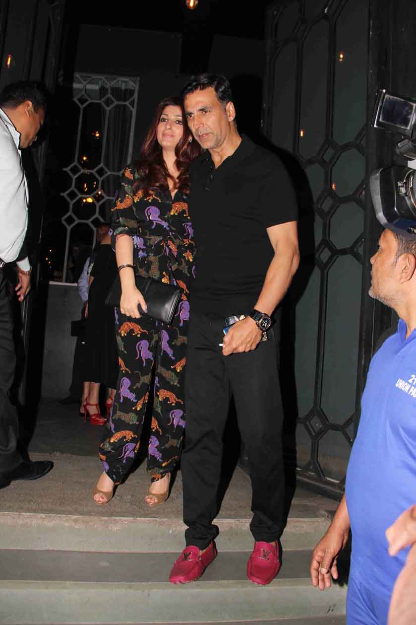 Akshay Kumar Dinner date with Twinkle Khanna 