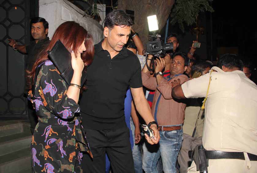 Akshay Kumar Dinner date with Twinkle Khanna 