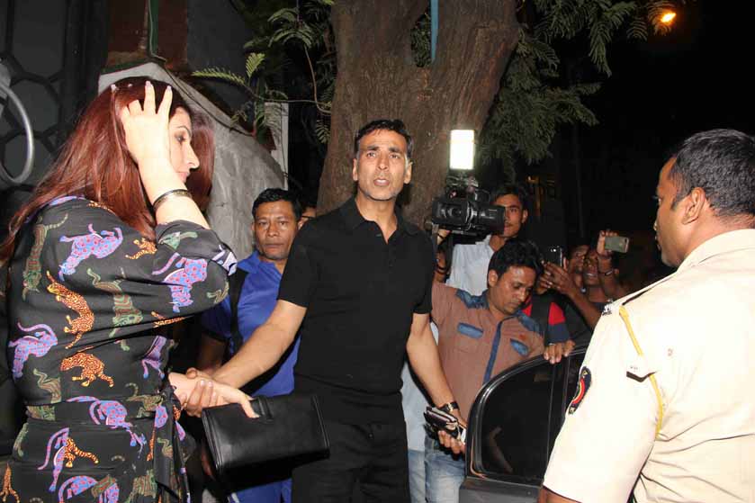 Akshay Kumar Dinner date with Twinkle Khanna 