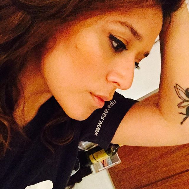 Jackie Shroff's daughter Krishna Shared Secret tattoo picture 