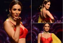 रैंप पर एक बार फिर मलाइका अरोरा खान ने दिखाया अपना जलवा Malaika Arora Khan on the ramp once again