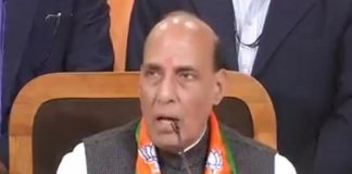 लखनऊ में ट्रिपल तलाक के मुद्दे को टाल गए राजनाथ सिंह In Lucknow, Rajnath Singh shuned the issue of triple divorce
