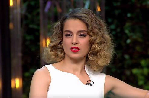 Coffee with Karan, Kangana Ranaut appeared on the show in this style
