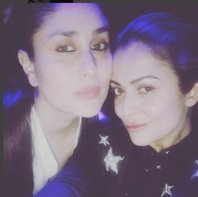 Kareena Kapoor partying with Saif Ali Khan and Amrita Arora