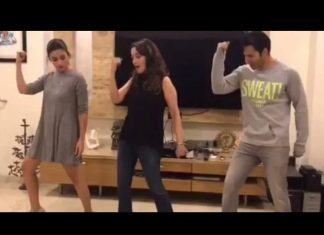 देखिये माधुरी ने कैसे दी वरुण और अलिया को तम्मा तम्मा डांस की ट्रेनिंग see how madhuri giving training to varun and alia on tamma tamma dance