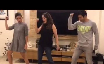 देखिये माधुरी ने कैसे दी वरुण और अलिया को तम्मा तम्मा डांस की ट्रेनिंग see how madhuri giving training to varun and alia on tamma tamma dance