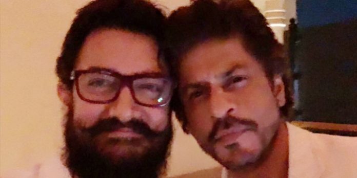 Shahrukh and Aamir appeared together in Dubai, photos came out