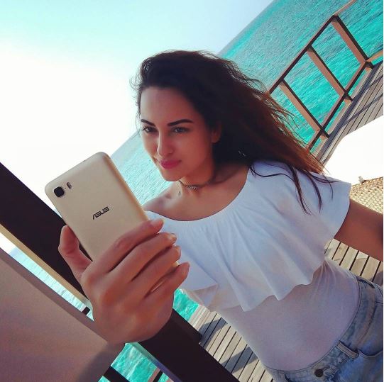 Sonakshi Sinha holidaying in the Maldives, view photos