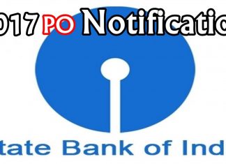 state bank of india po recrutiment