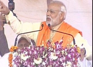 बिजनोर में गरजे मोदी. सपा कांग्रेस गठबंधन व राहुल गाँधी पर कसे तीखे तंज. modi roared in Bijnor attached sharply on SP-Congress and Rahul Gandhi