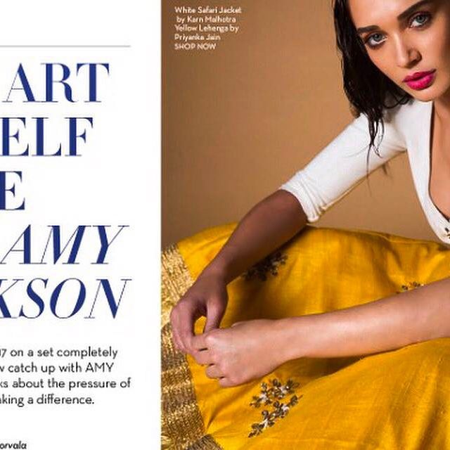 Amy Jackson,looks very hot in her latest photoshoot